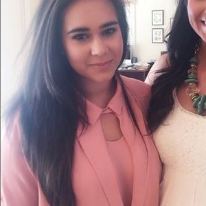 BCBG MAXAZRIA High Low Blouse